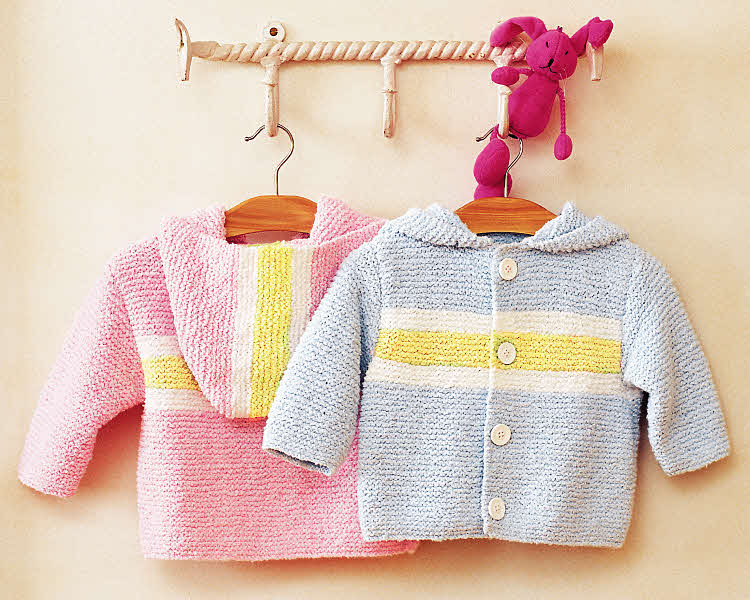 tricoter manteau bebe