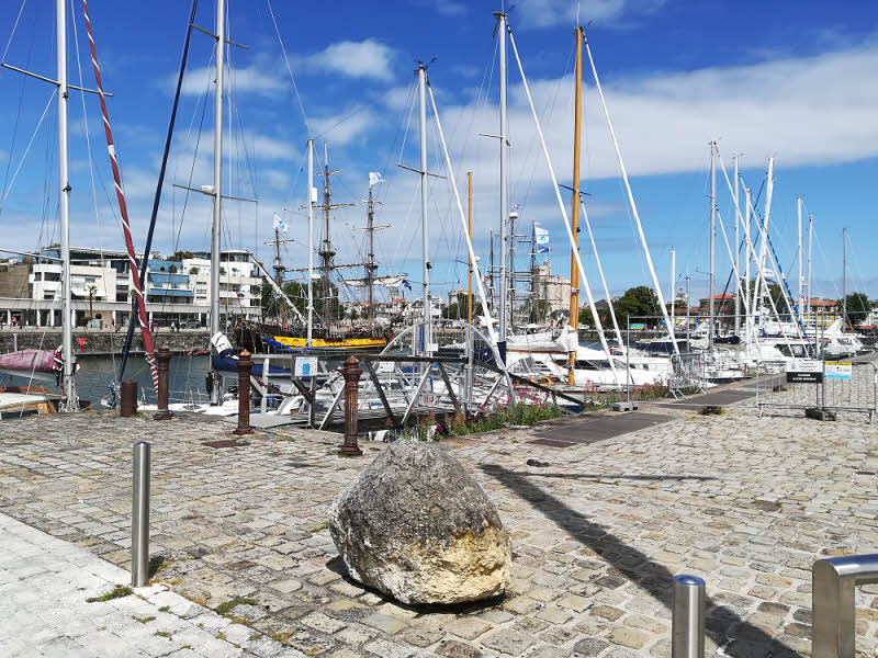 Vieux gréement dans l'Ancien Bassin des Chalutiers de La Rochelle © C.C. Halusiak/ABCfeminin-com.