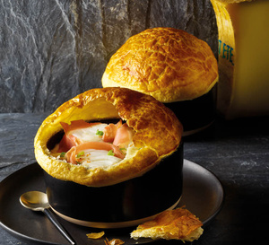 Recettes au Beaufort - Lotte au Beaufort en cocotte lutée